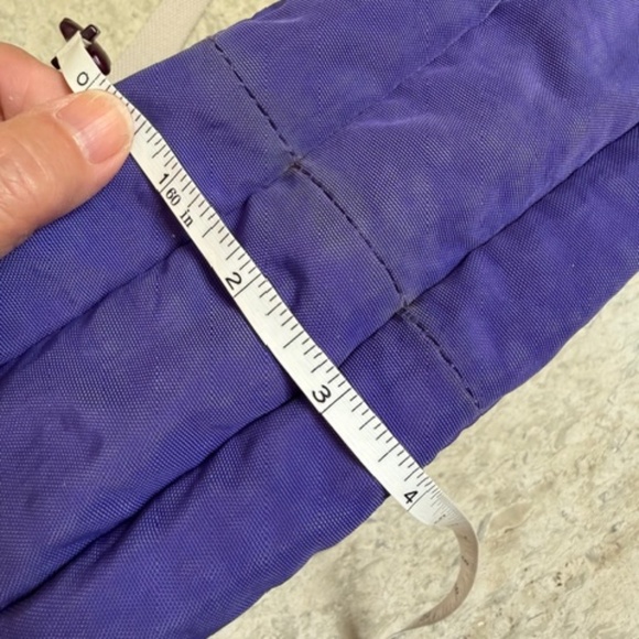 Kipling Purple 3 Compartments Small Crossbody Bag With Adjustable Strap - Picture 14 of 14